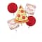 Pizza Party 5-Piece Foil Balloon Bouquet